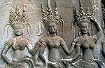 Angkor Vat. Apsaras