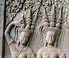 Angkor Vat. Apsaras