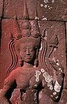 Angkor Vat. Apsaras