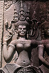 Angkor Vat. Apsaras