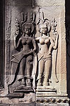 Angkor Vat. Apsaras