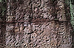 Bayon (Angkor Thom). Relieves