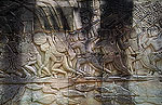 Bayon (Angkor Thom). Relieves