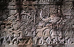 Bayon (Angkor Thom). Relieves