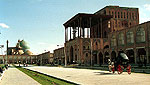 Isfahan. Plaza del Imam. Palacio de Ali Qapu