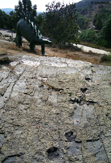 Dinosaurio. Santa Cruz de Yanguas