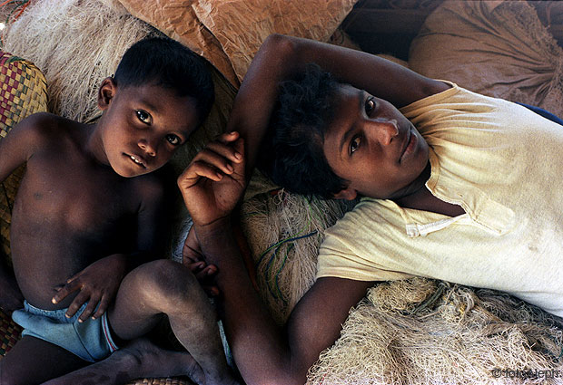 Pescadores de Sri Lanka