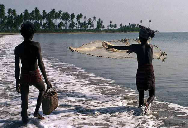 Pescadores de Sri Lanka