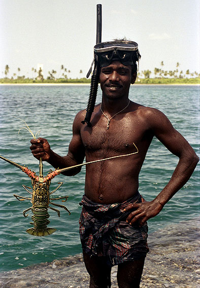 Pescadores de Sri Lanka