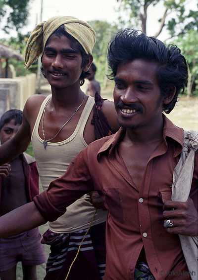 Pescadores de Sri Lanka