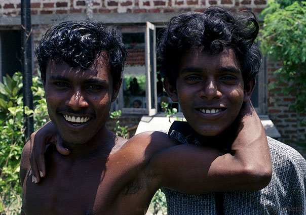 Pescadores de Sri Lanka