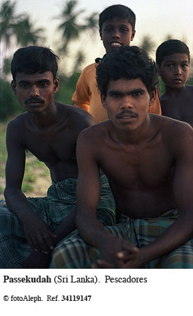 Pescadores de Sri Lanka