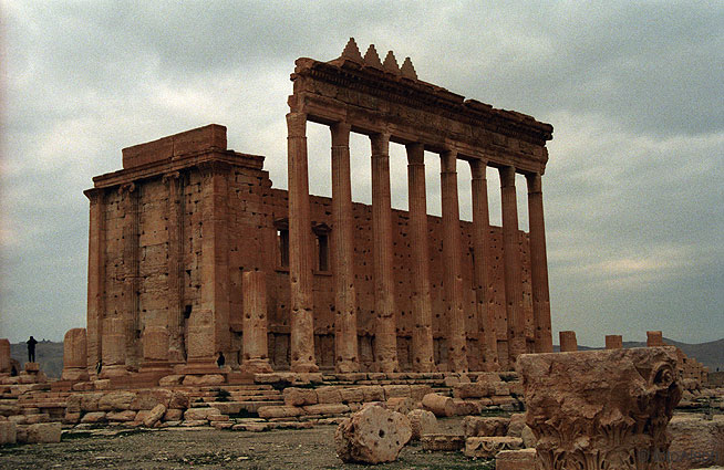 Las ruinas de Palmyra