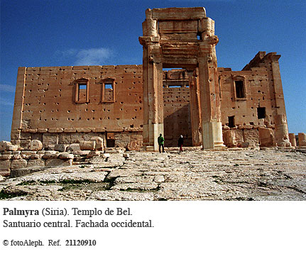 Las ruinas de Palmyra