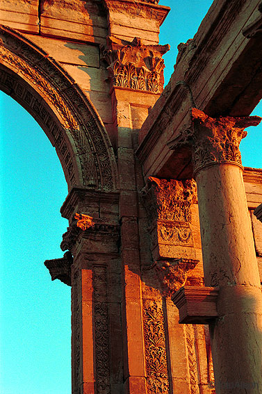 Las ruinas de Palmyra