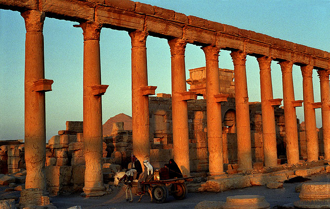 Las ruinas de Palmyra