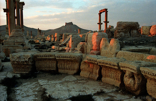 Las ruinas de Palmyra