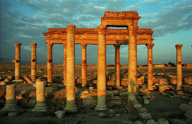 Las ruinas de Palmyra