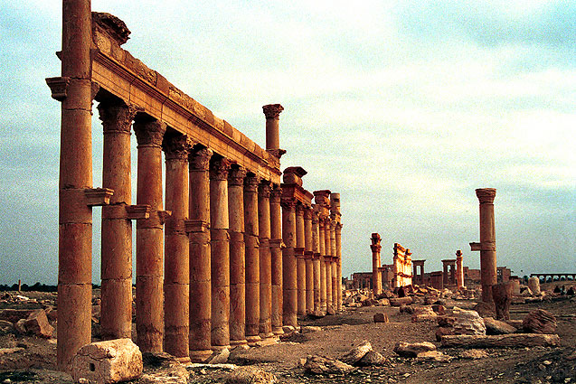 Las ruinas de Palmyra