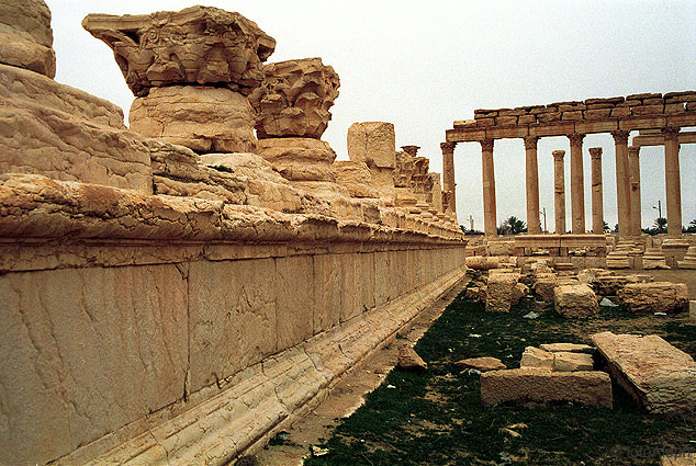 Las ruinas de Palmyra