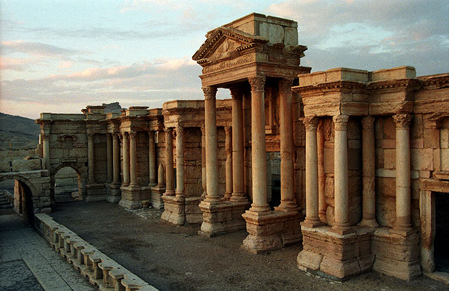 Las ruinas de Palmyra