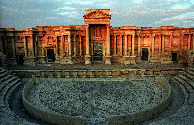 Las ruinas de Palmyra