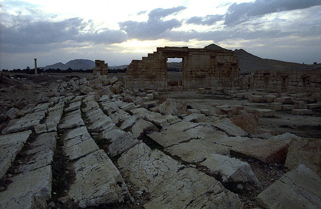 Las ruinas de Palmyra