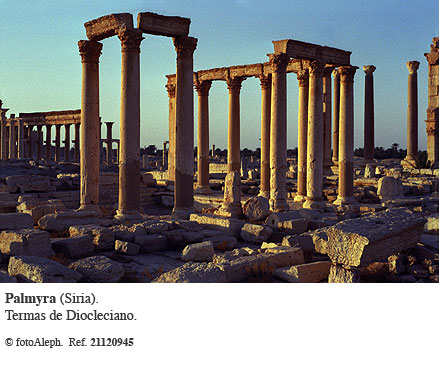 Las ruinas de Palmyra