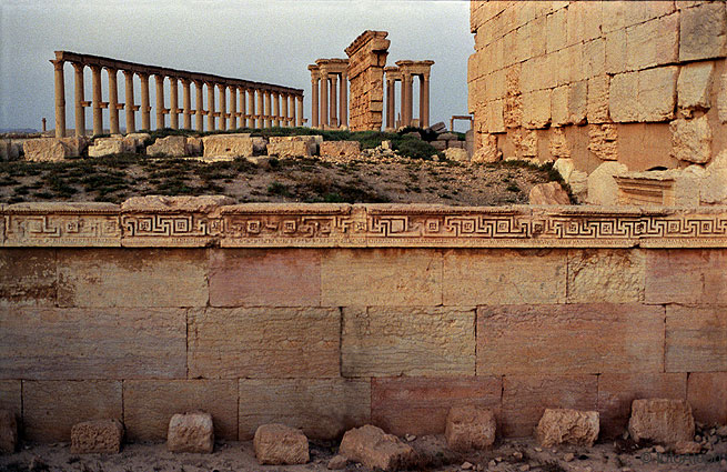 Las ruinas de Palmyra