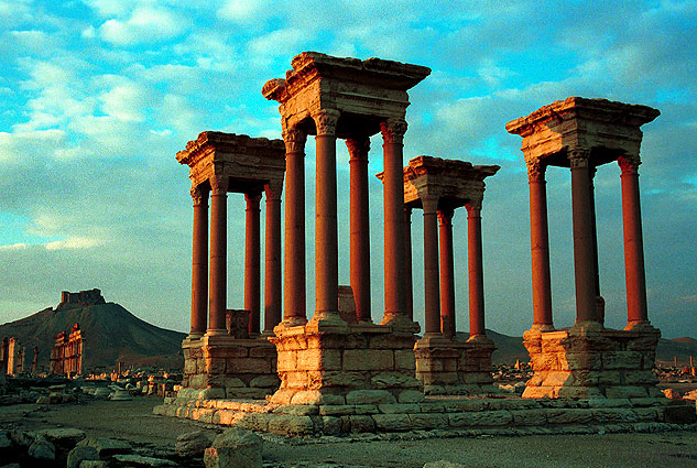 Las ruinas de Palmyra