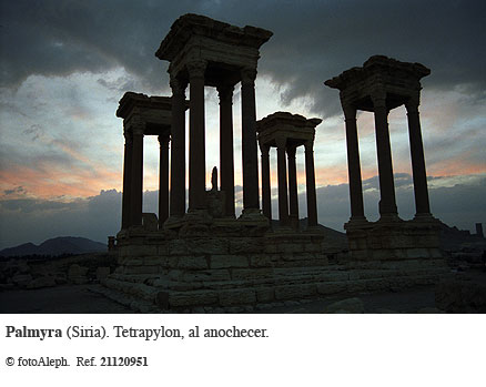 Las ruinas de Palmyra