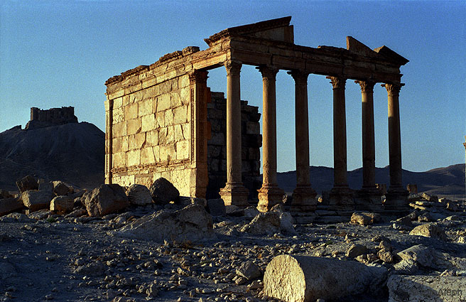 Las ruinas de Palmyra