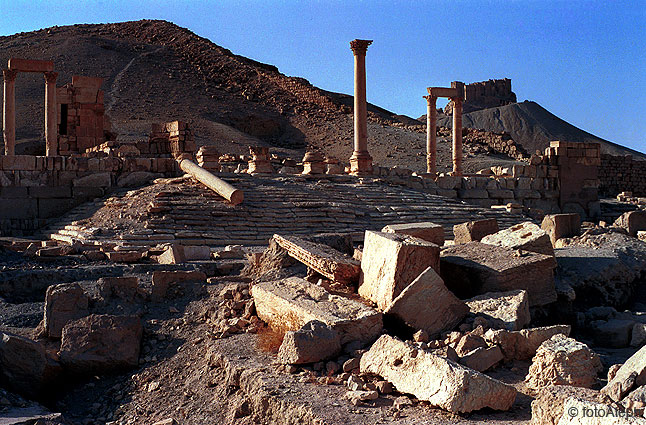 Las ruinas de Palmyra