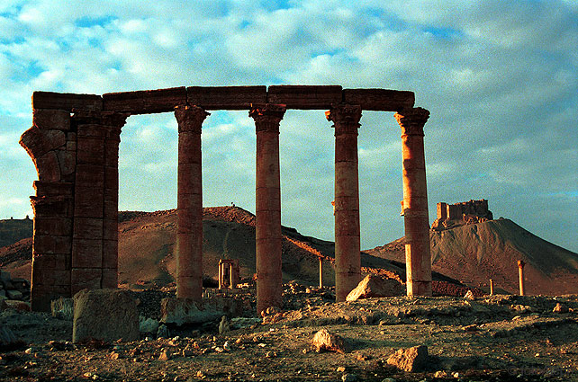 Las ruinas de Palmyra