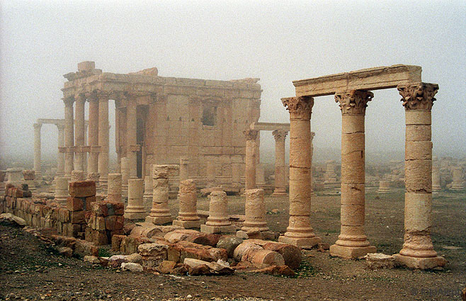 Las ruinas de Palmyra