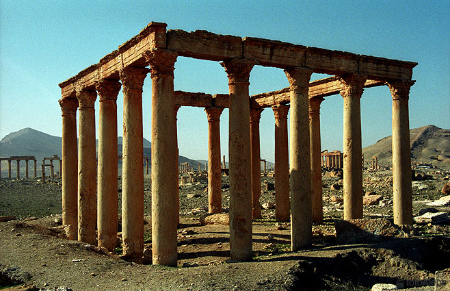 Las ruinas de Palmyra