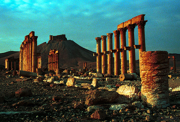 Las ruinas de Palmyra