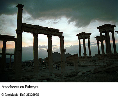 Las ruinas de Palmyra