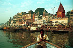 Benares. Vista desde la barca