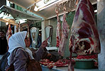 Uxda (Marruecos). Carnicería