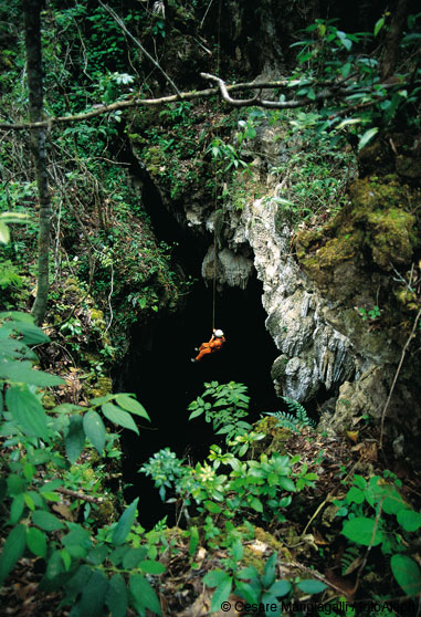 Cueva de la laguna de Montebello, Chiapas