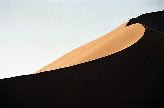 Las dunas gigantes del Namib