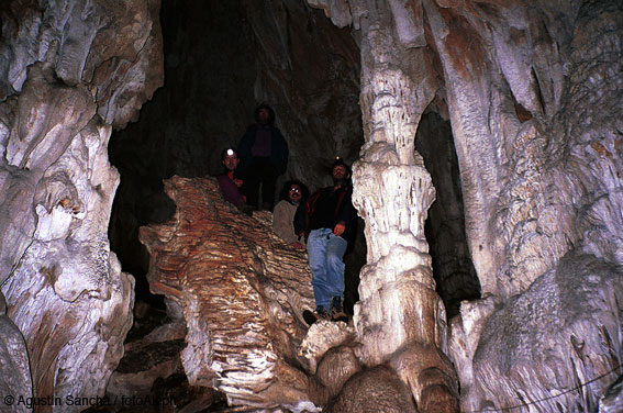 Paisajes de las cavernas