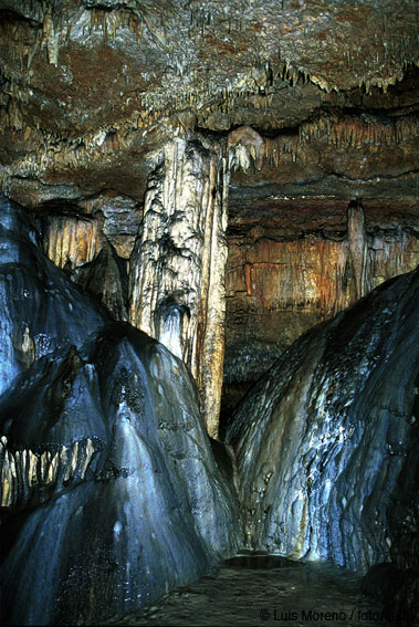 Paisajes de las cavernas