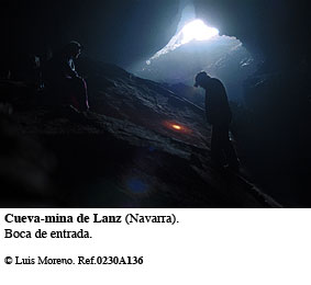 Cueva-mina de Lanz (Navarra)