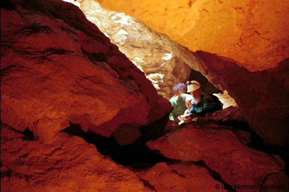 Paisajes de las cavernas