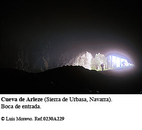 Cueva de Arleze (Urbasa, Navarra)