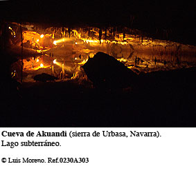 Cueva de Akuandi (Urbasa, Navarra)