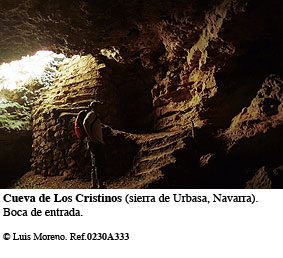 Cueva de Los Cristinos (Urbasa, Navarra)