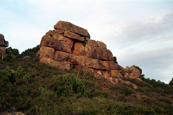 Peña del Cuarto, en Learza (Navarra)